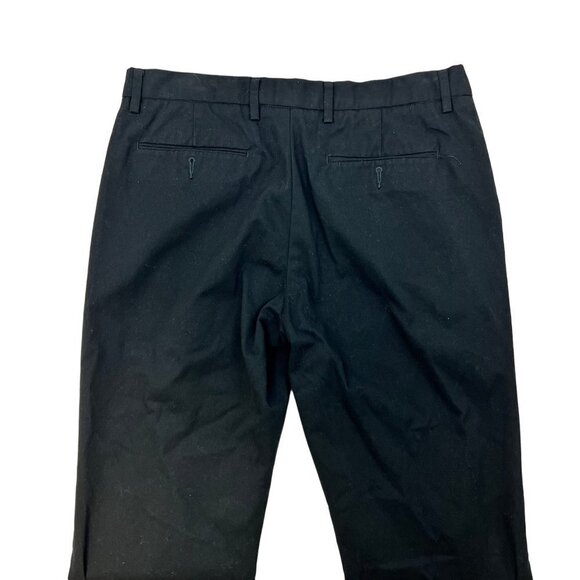 Amazon Essentials Men’s Slim Fit Dress Pants Black Size 34x34 - Picture 6 of 9